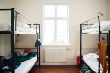 Dormitories, sleeping bag accommodation